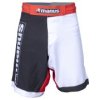 MMA Shorts - size S = 160 cm, black-white (Size S, 160 cm, Color Black - White, Gloves cut Without Label)