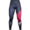 Legíny, pančuchy "WKF Vista" - čierno-červené, veľkosť M (Size M, Color Black - Red)