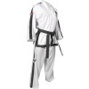 Taekwon-Do Instructor Dobok “Diamond” (4th - 6th Dan) (ITF approved) - white, size 160 cm (Color White, Size 160 cm)