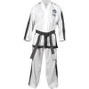 Taekwon-Do Instructor Dobok “Diamond” (4th - 6th Dan) (ITF approved) - white, size 160 cm (Color White, Size 160 cm)