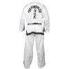 Inštruktor Taekwon-Do Dobok "Diamond" (4. - 6. Dan) (schválený ITF) - biely, veľkosť 160 cm (Color White, Size 160 cm)