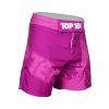 MMA-Shorts “Power Ink” - red, size S (Size S, Color Red)