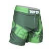 MMA-Shorts “Power Ink” - red, size S (Size S, Color Red)