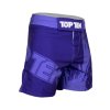 MMA-Shorts “Power Ink” - red, size S (Size S, Color Red)