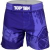 MMA-Shorts “Power Ink” - red, size S (Size S, Color Red)