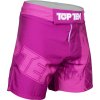 MMA-Shorts “Power Ink” - red, size S (Size S, Color Red)