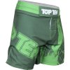 MMA-Shorts “Power Ink” - red, size S (Size S, Color Red)
