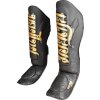 Chránič holene a nártu "Nong Han" - čierno-zlatý, veľkosť XS (Size XS, Color Black - Gold, Gloves cut Without Label)