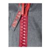 Backpack-Sportsbag-Dufflebag combination “Grey” - 55 cm x 29 cm x 27 cm, grey-red (Color Gray - Red, Dimensions 55 cm x 29 cm x 27 cm, Gloves cut Without Label)