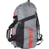 Backpack-Sportsbag-Dufflebag combination “Grey” - 55 cm x 29 cm x 27 cm, grey-red (Color Gray - Red, Dimensions 55 cm x 29 cm x 27 cm, Gloves cut Without Label)
