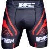 Short Tights “NFC” (Farba Black - Red, Veľ. S)