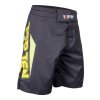 MMA-Shorts “Triangle” - size XL = 190 cm, white-red (Size XL, 190 cm, Color White - Red, Gloves cut Without Label)