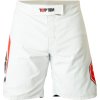 MMA-Shorts “Triangle” - size XL = 190 cm, white-red (Size XL, 190 cm, Color White - Red, Gloves cut Without Label)