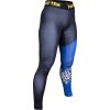 Leggings, Tights “WAKO Icon” - black-blue, size XS (Size XS, Color Black - Blue, Gloves cut Without Label)