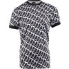 T-shirt “Monogram” - black-white, size XS (Size XS, Color Black - White, Gloves cut Without Label)