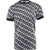 T-shirt “Monogram” - black-white, size XS (Size XS, Color Black - White, Gloves cut Without Label)