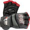 MMA gloves “MMA Symbol” (Farba Black, Veľ. S)