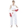 Forearm guard (WKF approved) - white, size S (Size S, Color White)