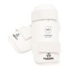 Forearm guard (WKF approved) - white, size S (Size S, Color White)