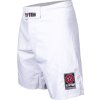 MMA-Shorts “Morituri Te Salutant for Kids - size XS = 150 cm, white (Size XS, 150 cm, Color White, Gloves cut Without Label)