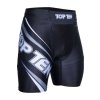 MMA Vale Tudo Short Tights “Fight Team” - black, size S (Size S, Color Black, Gloves cut Without Label)