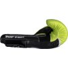 Boxing gloves “4select” Leather - green-black, 10 oz (Color Green - Black, Gloves weight 10 oz, Gloves cut Standard)
