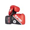 Boxing gloves “4select” Leather - green-black, 10 oz (Color Green - Black, Gloves weight 10 oz, Gloves cut Standard)