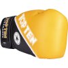 Boxing gloves “4select” Leather - green-black, 10 oz (Color Green - Black, Gloves weight 10 oz, Gloves cut Standard)