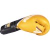 Boxing gloves “4select” Leather - green-black, 10 oz (Color Green - Black, Gloves weight 10 oz, Gloves cut Standard)