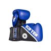 Boxing gloves “4select” Leather - green-black, 10 oz (Color Green - Black, Gloves weight 10 oz, Gloves cut Standard)