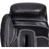 Boxing gloves “4select” Leather - green-black, 10 oz (Color Green - Black, Gloves weight 10 oz, Gloves cut Standard)