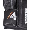 Boxing gloves “4select” Leather - green-black, 10 oz (Color Green - Black, Gloves weight 10 oz, Gloves cut Standard)
