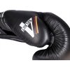 Boxing gloves “4select” Leather - green-black, 10 oz (Color Green - Black, Gloves weight 10 oz, Gloves cut Standard)