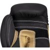Boxing gloves “4select” Leather - green-black, 10 oz (Color Green - Black, Gloves weight 10 oz, Gloves cut Standard)