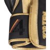 Boxing gloves “4select” Leather - green-black, 10 oz (Color Green - Black, Gloves weight 10 oz, Gloves cut Standard)