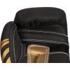 Boxing gloves “4select” Leather - green-black, 10 oz (Color Green - Black, Gloves weight 10 oz, Gloves cut Standard)