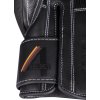 Boxing gloves “4select” Leather - green-black, 10 oz (Color Green - Black, Gloves weight 10 oz, Gloves cut Standard)