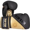 Boxing gloves “4select” Leather - green-black, 10 oz (Color Green - Black, Gloves weight 10 oz, Gloves cut Standard)