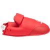 Kicks for Karate (WKF approved), foot protector, foot gear (Farba Red, Veľ. S)