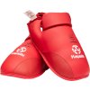 Kicks for Karate (WKF approved), foot protector, foot gear (Farba Red, Veľ. S)