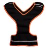 Weight vest Neoprene - 8 kg, black-red (Color Black - Red, Training weight 8 kg, Gloves cut Without Label)