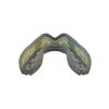 Mouth guard “Nitro” - grey-yellow, Senior (Color Gray - Yellow, Gloves cut Without Label)