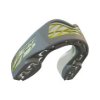 Mouth guard “Nitro” - grey-yellow, Senior (Color Gray - Yellow, Gloves cut Without Label)