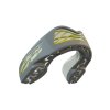 Mouth guard “Nitro” - grey-yellow, Senior (Color Gray - Yellow, Gloves cut Without Label)