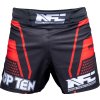 MMA-Shorts “NFC” - black-blue, size S = 160 cm (Size S, Color Black - Blue, Gloves cut Without Label)