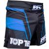 MMA-Shorts “NFC” (Farba Black - Red, Veľ. XL)