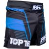 MMA-šortky "NFC" - čierno-modré, veľkosť S = 160 cm (Size S, Color Black - Blue, Gloves cut Without Label)