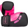 Boxing gloves “Dragon” - 10 oz, red-black (Color Red - Black, Gloves weight 10 oz, Gloves cut Without Label)