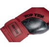 Boxing gloves “Dragon” - 10 oz, red-black (Color Red - Black, Gloves weight 10 oz, Gloves cut Without Label)