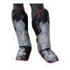 Shin Guard “Mix Fight Gorilla” for Thaiboxen, K1 und MMA - black-gray, size XS (Size XS, Color Black - Gray)